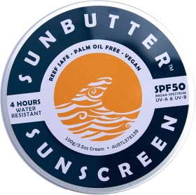 SunButter+Water+Resistant+Reef+Safe+Sunscreen+SPF50+100g