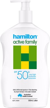 Hamilton+Sunscreen+Active+Family+SPF50+500ml