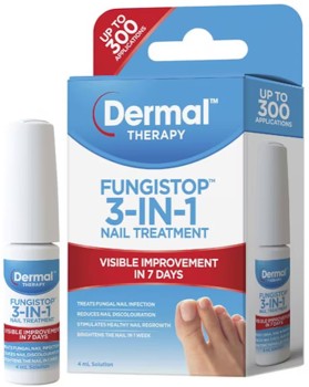 Dermal+Therapy+Fungistop+3-In-1+Nail+Treatment+4ml