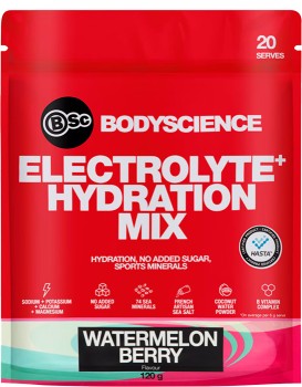 BSc+Body+Science+Electrolyte%2B+Hydration+Mix+Watermelon+Berry+120g