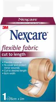 Nexcare+Flexible+Fabric+Roll+6cm+x+1m