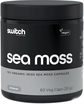 Switch+Nutrition+10%3A1+Organic+Irish+Sea+Moss+60+Capsules