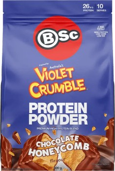 Bsc+Body+Science+BSc+x+Violet+Crumble+Protein+Powder+400g+Caramel+Honeycomb