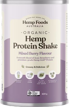 Hemp+Foods+Australia+Organic+Hemp+Protein+Mixed+Berry+%26amp%3B+Acai+420g