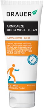 Brauer+Arnicaeze+Joint+And+Muscle+Cream+100g