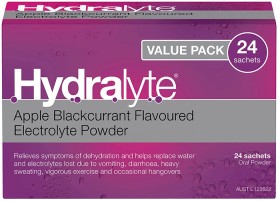 Hydralyte+Electrolyte+Powder+Apple+Blackcurrant+24+Sachets