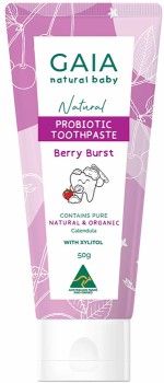 Gaia+Natural+Baby+Berry+Burst+Toothpaste+50g