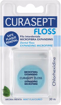 Curasept+Expanding+Microfibre+Floss+with+Chlorhexidine+1+Pack