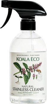 Koala+Eco+Stainless+Steel+%26amp%3B+Chrome+Cleaner+Peppermint+500ml