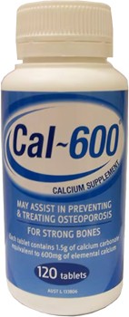 Cal-600+Calcium+120+Tablets