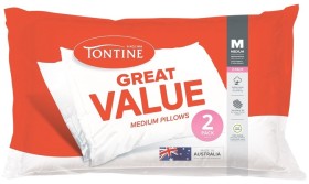 Tontine+Great+Value+Standard+Pillow+2+Pack