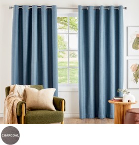 NEW-Saxby-Blockout-Eyelet-Curtains on sale