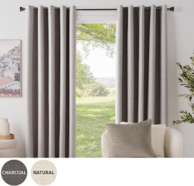 Bayley-Blockout-Eyelet-Curtains on sale