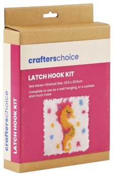 Crafters-Choice-Latch-Hook-Kit-Sea-Horse on sale