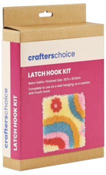 Crafters+Choice+Latch+Hook+Kit+-+Retro+Swirls