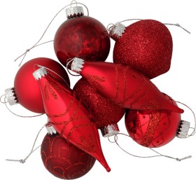 Jolly+%26amp%3B+Joy+Glass+Bauble+Red+12+Pack