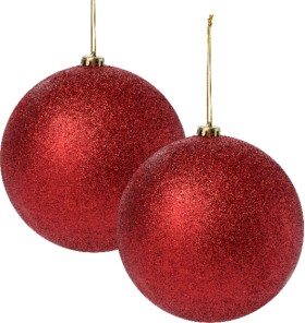 Jolly-Joy-Glitter-Bauble-20cm on sale