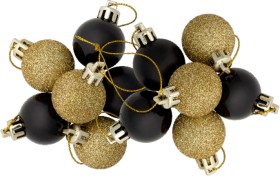 Jolly+%26amp%3B+Joy+Black+%26amp%3B+Gold+Mini+Bauble+30+Pack