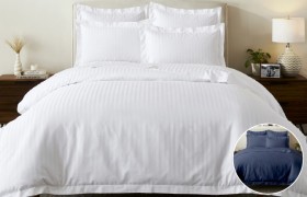 Platinum-Grand-800-Thread-Count-Cotton-Sateen-Stripe-Quilt-Cover-Set on sale