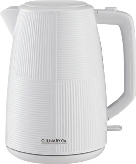 Culinary+Co+1.7L+Textured+Kettle