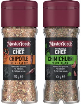 NEW+Masterfoods+My+Muscle+Chef+Herb+Blend+25%E2%80%9140g+Selected+Varieties