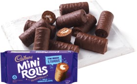 Cadbury+Mini+Rolls+or+Cake+Bars+5+Pack+Selected+Varieties