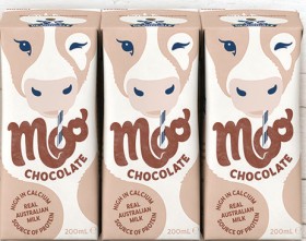 Devondale+Moo+Flavoured+Milk+6x200mL+Selected+Varieties