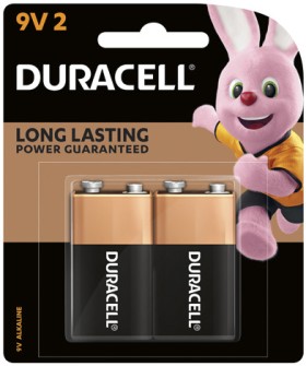 Duracell+Coppertop+9V+Batteries+2+Pack