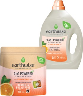 Earthwise+Laundry+Liquid+2+Litre+or+Capsule+26+Pack+Selected+Varieties