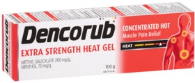 Dencorub+Extra+Strength+Heat+Gel+100g%2A%2A%2A%2A