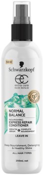 Schwarzkopf+Extra+Care+Hair+Repair+Leave+In+Nourishing+Express+Repair+Conditioner+250mL+or+Treatment+150mL