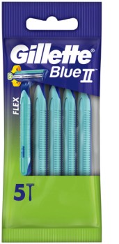 Gillette+Blue+II+Plus+Disposable+Razors+5+Pack