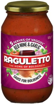 Raguletto+Pasta+Sauce+500g+Selected+Varieties