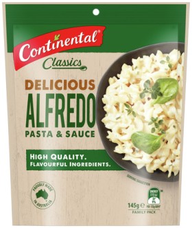 Continental+Pasta+%26amp%3B+Sauce+Family+Pack+145%E2%80%91170g%2C+Creamy+Cheese+Mash+110g+or+Rice+180%E2%80%91190g+Selected+Varieties