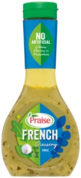 Praise+Dressing+330mL+Selected+Varieties