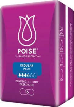 Poise+Pads+8-16+Pack+Selected+Varieties