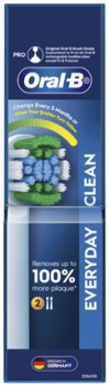 Oral-B+Everyday+Clean+Electric+Toothbrush+Replacement+Head+2+Pack