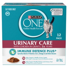 NEW+Purina+One+Cat+Food+12x70g+Selected+Varieties