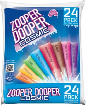 Zooper+Dooper+Ice+Tubes+24+Pack+Selected+Varieties