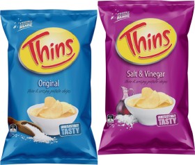 Thins+Chips+150-175g+Selected+Varieties