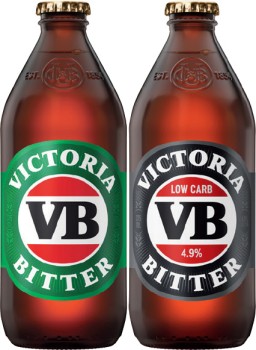 Victoria+Bitter+or+Victoria+Bitter+Low+Carb+24+Pack