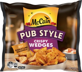 McCain+Pub+Style+Wedges+or+Fries+750g+Selected+Varieties