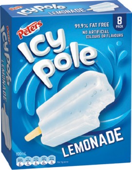 Peters+Lemonade+Icy+Pole+8+Pack