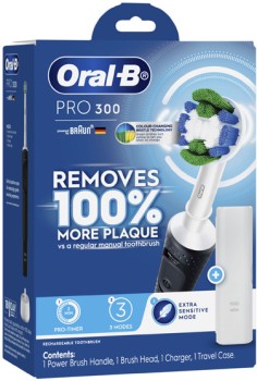 Oral+B+Pro+300+Electric+Toothbrush+1+Pack