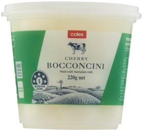 Coles+Cherry+Bocconcini+Cheese+220g