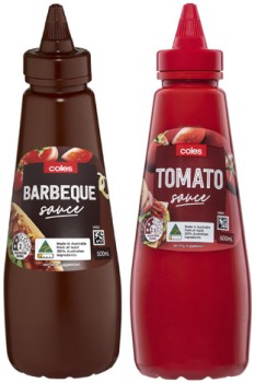 Coles+Tomato+or+Barbecue+Sauce+500mL