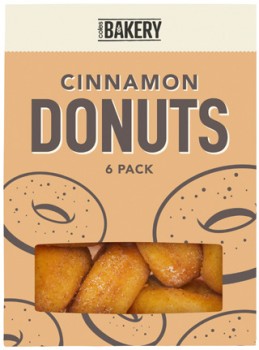 Coles+Bakery+Cinnamon+Donuts+6+Pack