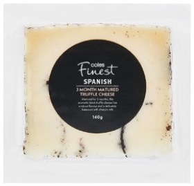 Coles+Finest+Spanish+Truffle+Cheese+140g