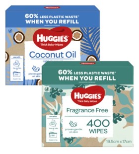 Huggies+Baby+Wipes+Coconut+Oil+or+Fragrance+Free+400+Pack