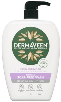 Dermaveen+Extra+Hydration+Soap+Free+Wash+1+Litre